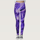 Lila Glaze Leggings (Vorderseite)