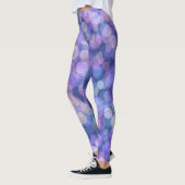 Lila Gleitfarbe Leggings (Links)