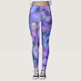 Lila Gleitfarbe Leggings