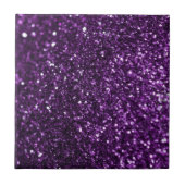 Lila Glimmer Fliese (Vorderseite)