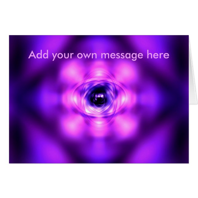 Lila Glimmeratom (Vorderseite (Horizontal))