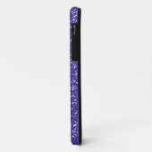 Lila Glitter Case-Mate iPhone Hülle (Hinten/Links)
