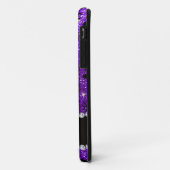 Lila Glitterballerinen des Nameindigos Case-Mate iPhone Hülle (Hinten/Links)