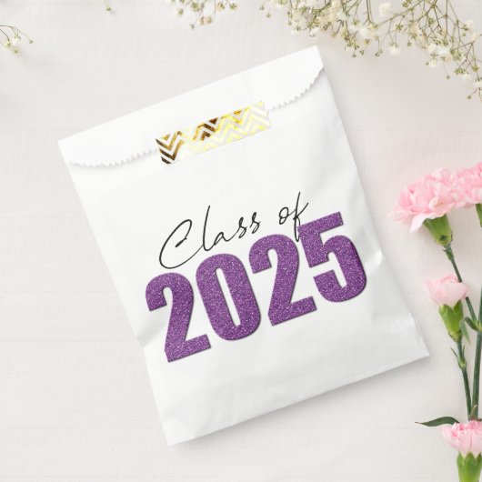 Lila Glitzer 2025 Geschenktütchen (Versiegelt)
