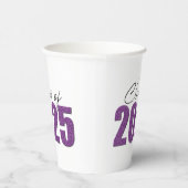 Lila Glitzer 2025 Pappbecher (Rechts)