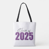 Lila Glitzer 2025 Tasche (Rückseite)
