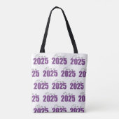 Lila Glitzer 2025 Tasche (Rückseite)