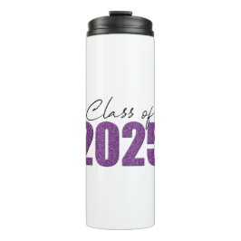 Lila Glitzer 2025 Thermosbecher