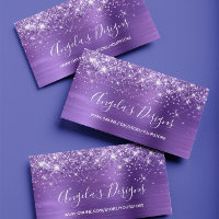 Lila Glitzer Amethyst Foil Online Store