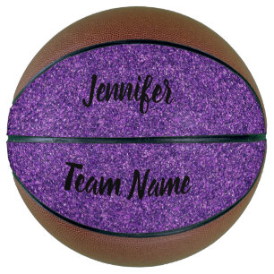 Lila Glitzer Basketball