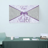 Lila Glitzer, Bonbon 16 Banner (Messeveranstaltung)