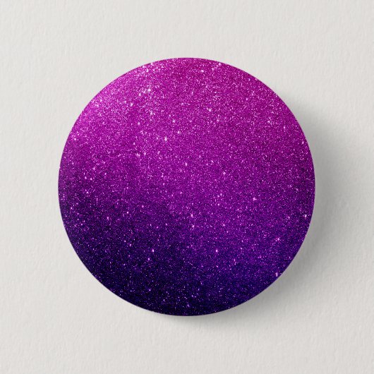 Lila Glitzer Button (Vorderseite)