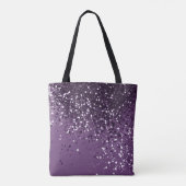 LILA Glitzer Dream #1 #shiny Tasche (Rückseite)