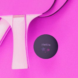 Lila Glitzer-Effekt, benutzerdefinierter Pingpong Tischtennisball