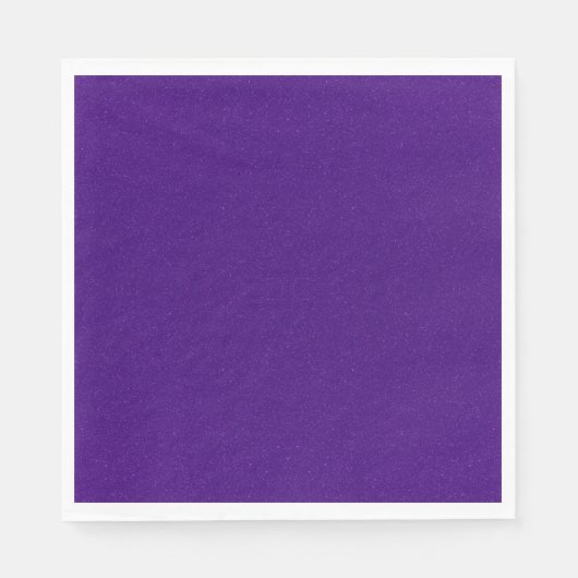 Lila Glitzer-Effekt Papier Napkin Serviette (Vorderseite)