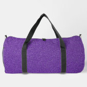 Lila Glitzer, Funkeln, Glitzer Hintergrund Duffle Bag (Rückseite)