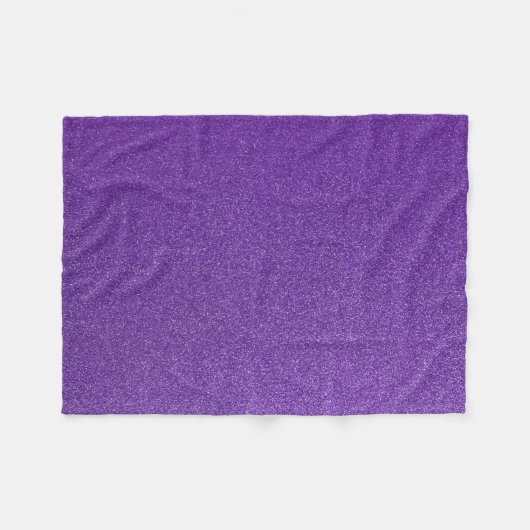 Lila Glitzer, Funkeln, Glitzer Hintergrund Fleecedecke (Vorderseite (Horizontal))