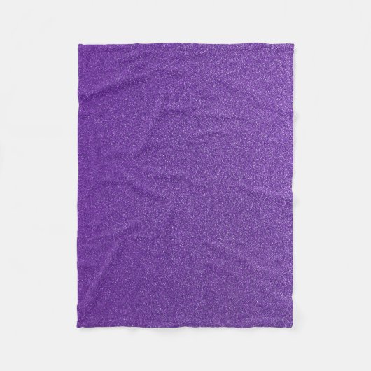 Lila Glitzer, Funkeln, Glitzer Hintergrund Fleecedecke (Vorderseite)