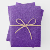Lila Glitzer, Funkeln, Glitzer Hintergrund Geschenkpapier Set (Beispiel)