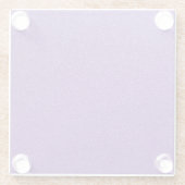 Lila Glitzer, Funkeln, Glitzer Hintergrund Glasuntersetzer (Rückseite)