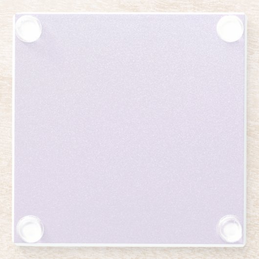 Lila Glitzer, Funkeln, Glitzer Hintergrund Glasuntersetzer (Rückseite)