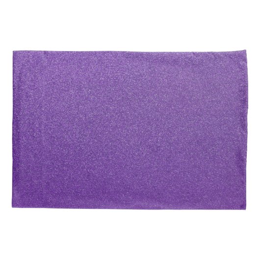 Lila Glitzer, Funkeln, Glitzer Hintergrund Kissenbezug (Rückseite)