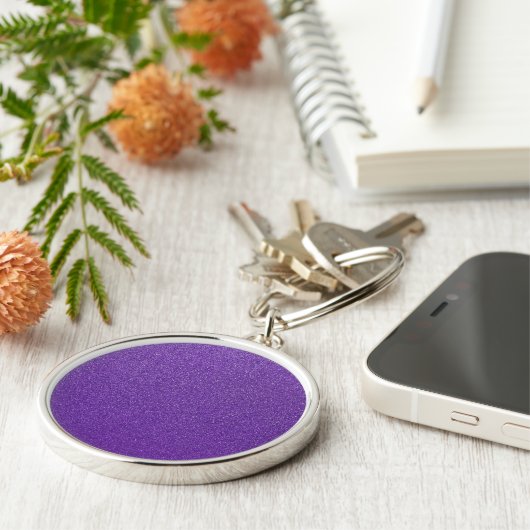 Lila Glitzer, Funkeln, Glitzer Hintergrund Schlüsselanhänger (Seite)