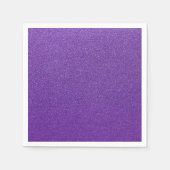 Lila Glitzer, Funkeln, Glitzer Hintergrund Serviette (Vorderseite)