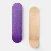 Lila Glitzer, Funkeln, Glitzer Hintergrund Skateboard (Vorderseite)