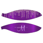 Lila Glitzer für die Pinselzubereitung Basketball (Panele)