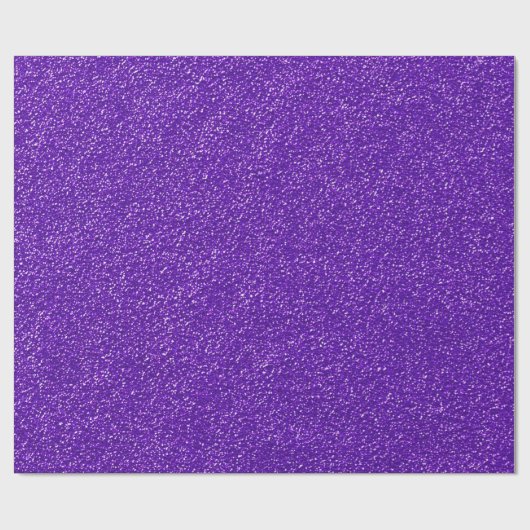 Lila Glitzer-Geschenk-Verpackung Geschenkpapier (Flach)