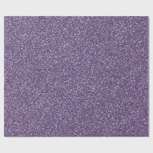 Lila Glitzer Geschenkpapier (Flach)
