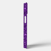 Lila Glitzer Großkinder machen Leben großartig Case-Mate iPhone Hülle (Rückseite / Rechts)