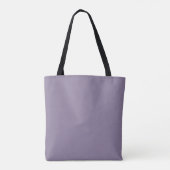 Lila Glitzer Herztote Tasche (Rückseite)