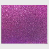 Lila Glitzer-Hintergrund-Glittery Schein Geschenkpapier (Flach)