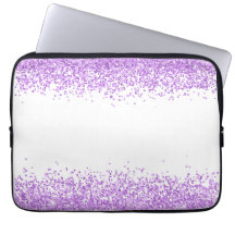 Lila Glitzer iPad Air Cover