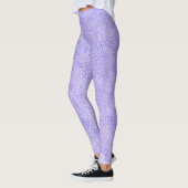 Lila Glitzer Leggings (Links)