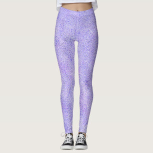 Lila Glitzer Leggings