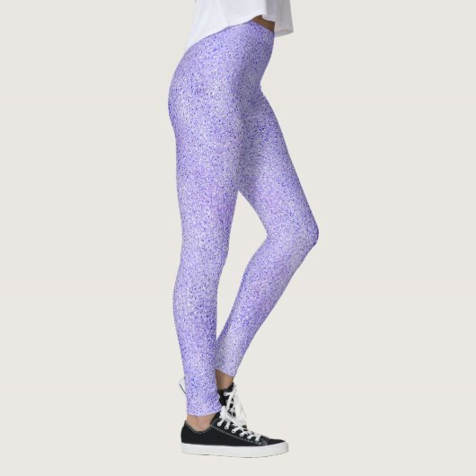 Lila Glitzer Leggings (Rechts)