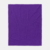 Lila Glitzer Look Fleece Blanket - Anpassbar (Vorderseite)
