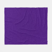 Lila Glitzer Look Fleece Blanket - Anpassbar (Vorderseite (Horizontal))