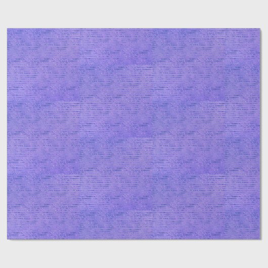 Lila Glitzer-Multifunktionsleisten-Design Geschenkpapier (Flach)