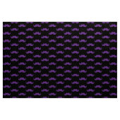 Lila Glitzer Mustache Stoff (Yard (91,4 cm))