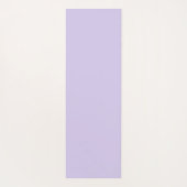 Lila Glitzer Personalisieren Sie Yoga Mat Yogamatte (Rückseite)