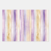 Lila Glitzer Sparkle Giro del Malcantone Geschenkpapier Set (Vorderseite 2)