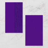 Lila Glitzer Strip-Visitenkarte Visitenkarte (Vorne/Hinten)