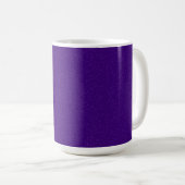 Lila Glitzer Texture Coffee Tasse - Anpassbar (VorderseiteRechts)