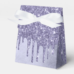 Lila Glitzer zum Tropfen   Chic Lavender Icing Pou Geschenkschachtel