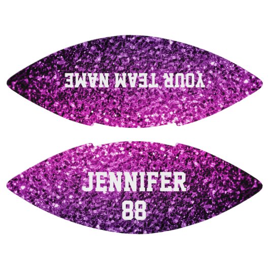 Lila Glitzern für den Glitzer Pink Football (Paneele)