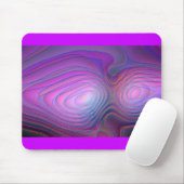 Lila Glühen Mousepad (Mit Mouse)